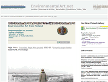Tablet Screenshot of environmentalart.net